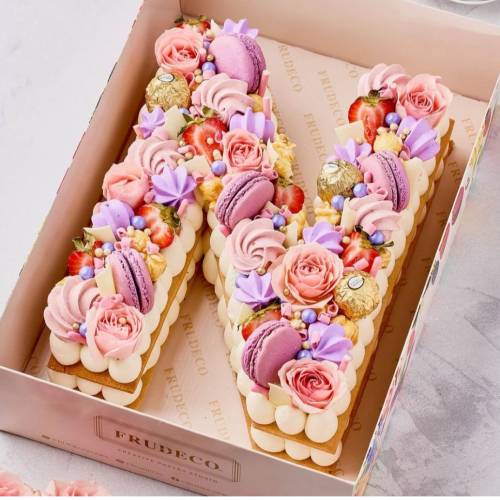 Classic Word Art Cake .