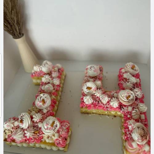 Classic Word Art Cake .