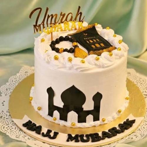 Umrah Mubarak Cake .
