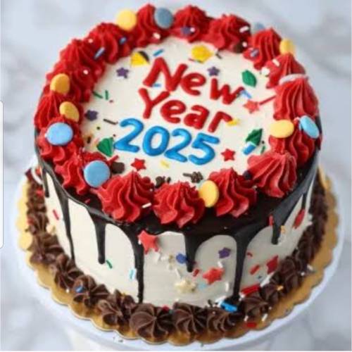 new year special cake